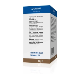Дуба кора пачка с внутренним пакетом 100 г
