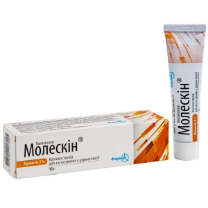 Молескин крем 0,1 % туба 15 г