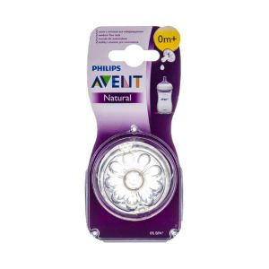 Соска силіконова Avent scf651/27 Natural 1 отвір №2