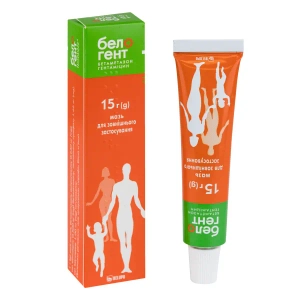 Белогент мазь для зовнішнього застосування туба 15 г