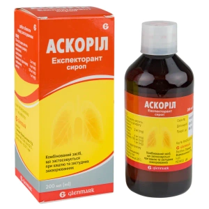 Аскорил Экспекторант сироп флакон пластиковый 200 мл