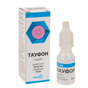 Тауфон краплі очні 4 % флакон 10 мл