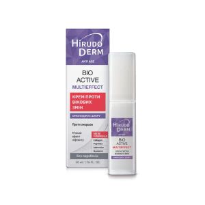 Крем против возрастных изменений Bio active multieffect hirudo derm anti age 50 мл