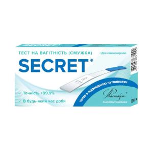 Тест для определения беременности Secret №1