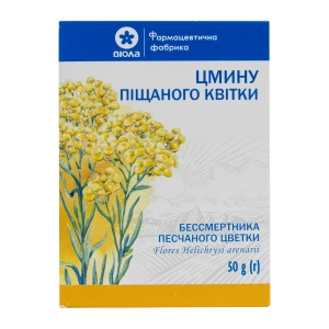 Бессмертника песчаного цветки 50 г пачка с внутренним пакетом