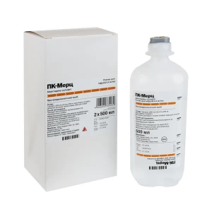 ПК-Мерц розчин для інфузій 0,4 мг/мл флакон 500 мл №2