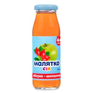 Сік Малятко яблуко-шипшина 175 мл