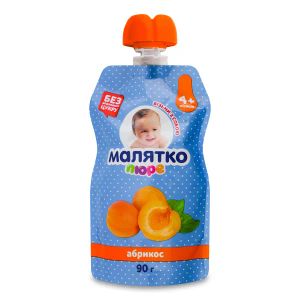 Пюре Малятко абрикос 90 г