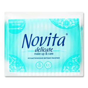 Палочки ватные Novita Delicate №100