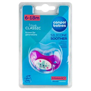 Пустышка Canpol Babies 22/507 6-18 м силиконовая анатомическая