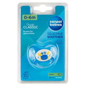 Пустышка Canpol Babies 22/410 0-6 м силиконовая круглая