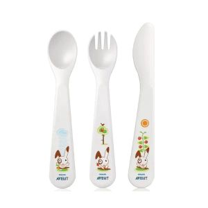 Ложка, вилка і ніж Philips Avent 714/00 18+