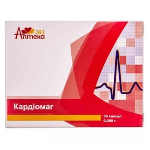 Кардіомаг капсули 250 мг №30