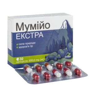 МУМИЕ ЭКСТРА КАПС. 300МГ №30