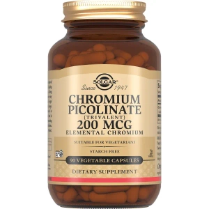 Solgar Пиколинат хрома капсулы 200 мкг №90
