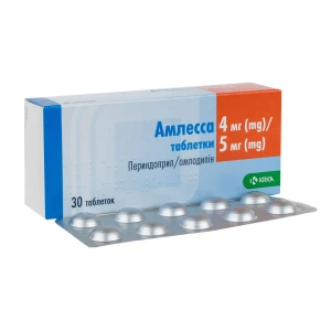 Амлесса таблетки 4 мг + 5 мг блістер №30