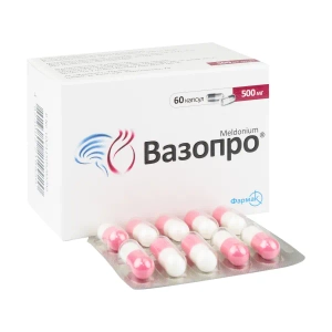 Вазопро капсули 500 мг блістер №60