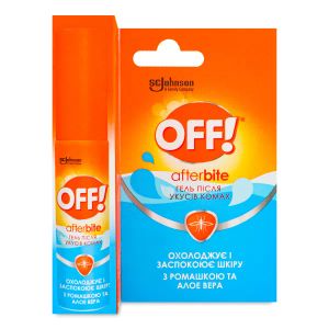Гель Off! After bite после укусов комаров 25 мл