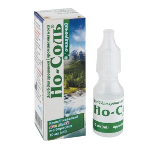 Но-соль очищувальний 0,65% краплі 10 мл