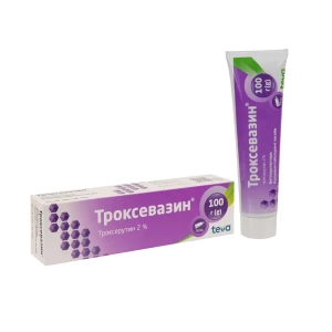 Троксевазин гель 2 % туба 100 г