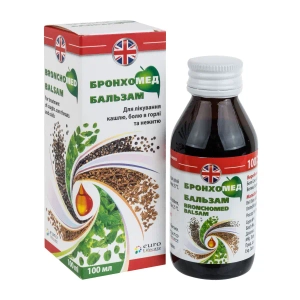 Бронхомед бальзам розчин для перорального застосування пляшка 100 мл