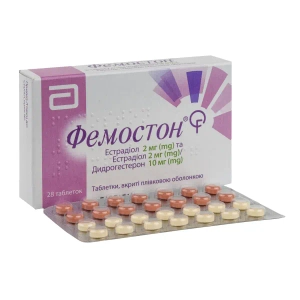 Фемостон таблетки покрытые оболочкой 2 мг+2 мг/10 мг №28
