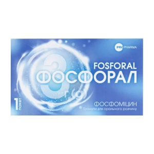 Фосфорал гранулы для орального раствора 3 г пакет 8 г №1