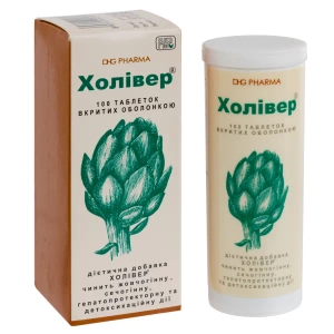 Холівер таблетки №100