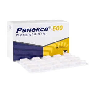 Ранекса 500 таблетки пролонгированного действия 500 мг блистер №60