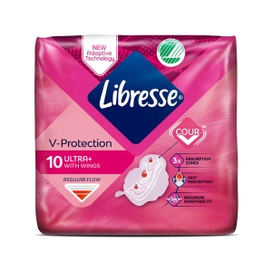 Прокладки гігієнічні Libresse Invisible Normal №10