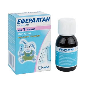 Эффералган раствор оральный 3 % флакон 90 мл