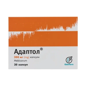 Адаптол капсулы 300 мг блистер №20
