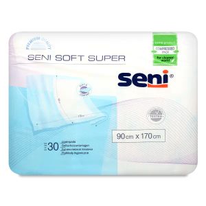 Пелюшки гігієнічні Seni soft super 90 х 170 см №30