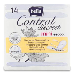 Прокладки урологические Bella Control Discreet Mini №14