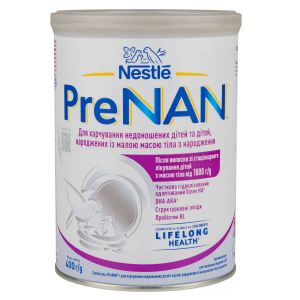 Сухая молочная смесь Nestle Pre NAN 400 г