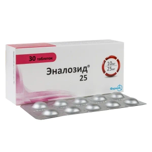 Эналозид 25 таблетки блистер №30
