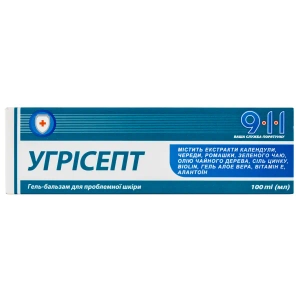 Гель-бальзам 911 для проблемної шкіри Угрісепт Ваша служба порятунку 100 мл