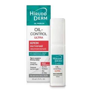 Крем увлажняющий матирующий Oil-control ultra hirudo derm oil problem 50 мл