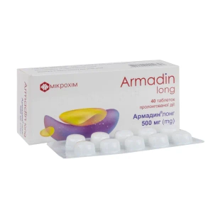 Армадін Лонг таблетки пролонгованої дії 500 мг №40