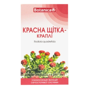 Червона щітка краплі 50 мл
