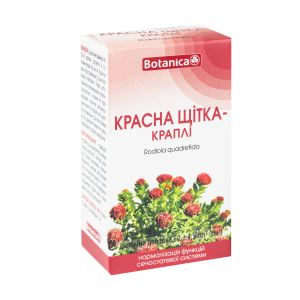 Красная щетка капли 50 мл