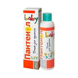 Пенка для купания Baby с D-пантенолом бирюзовая 200 мл