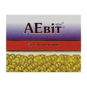 Аевіт капсули м'які блістер №60