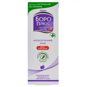 Крем Боро Плюс Здорова шкіра Антисептичний Без запаху 50 мл