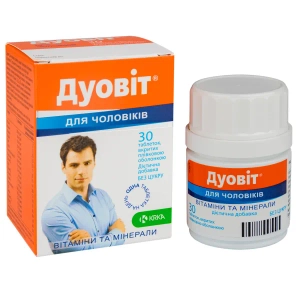Дуовит таблетки 1,06 г для мужчин №30