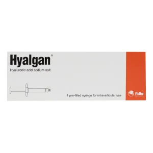 Гиалган раствор для инъекций 20 мг/2 мл шприц 2 мл №1