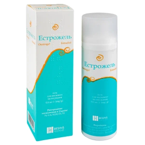 Естрожель гель для місцевого застосування 0,6 мг/г флакон з дозуючим пристроєм 80 г