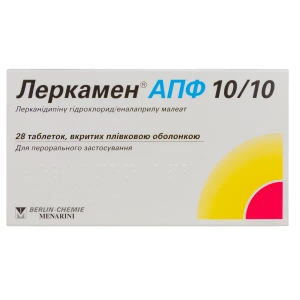 Леркамен апф 10/10 таблетки №28
