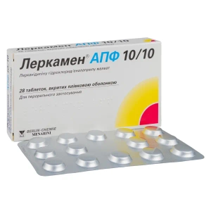 Леркамен апф 10/10 таблетки №28
