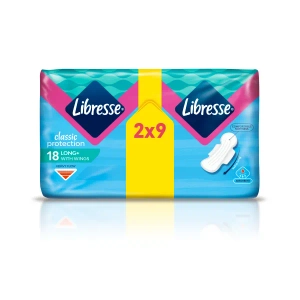 Прокладки жіночі гігієнічні Libresse Classic Ultra Super Clip №18